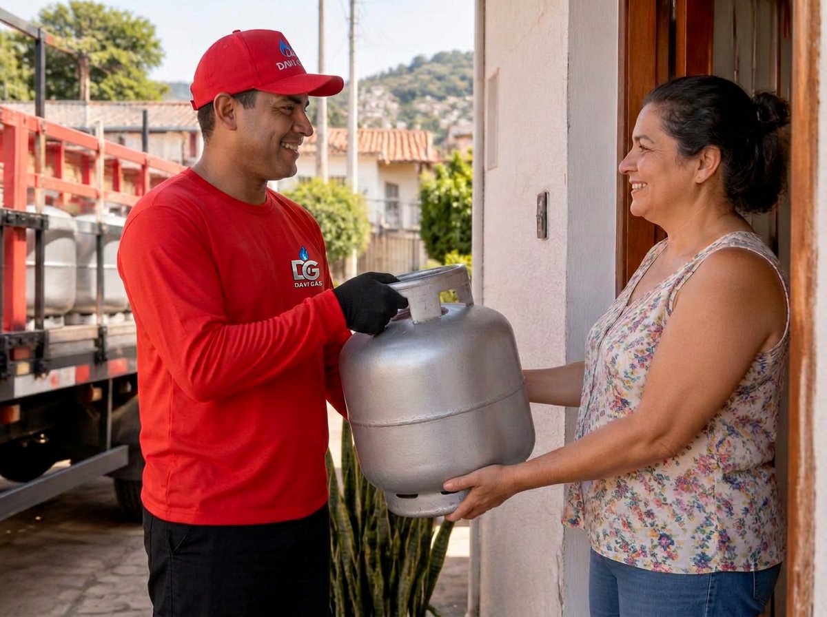Atendimento DAVI GÁS próximo e humano